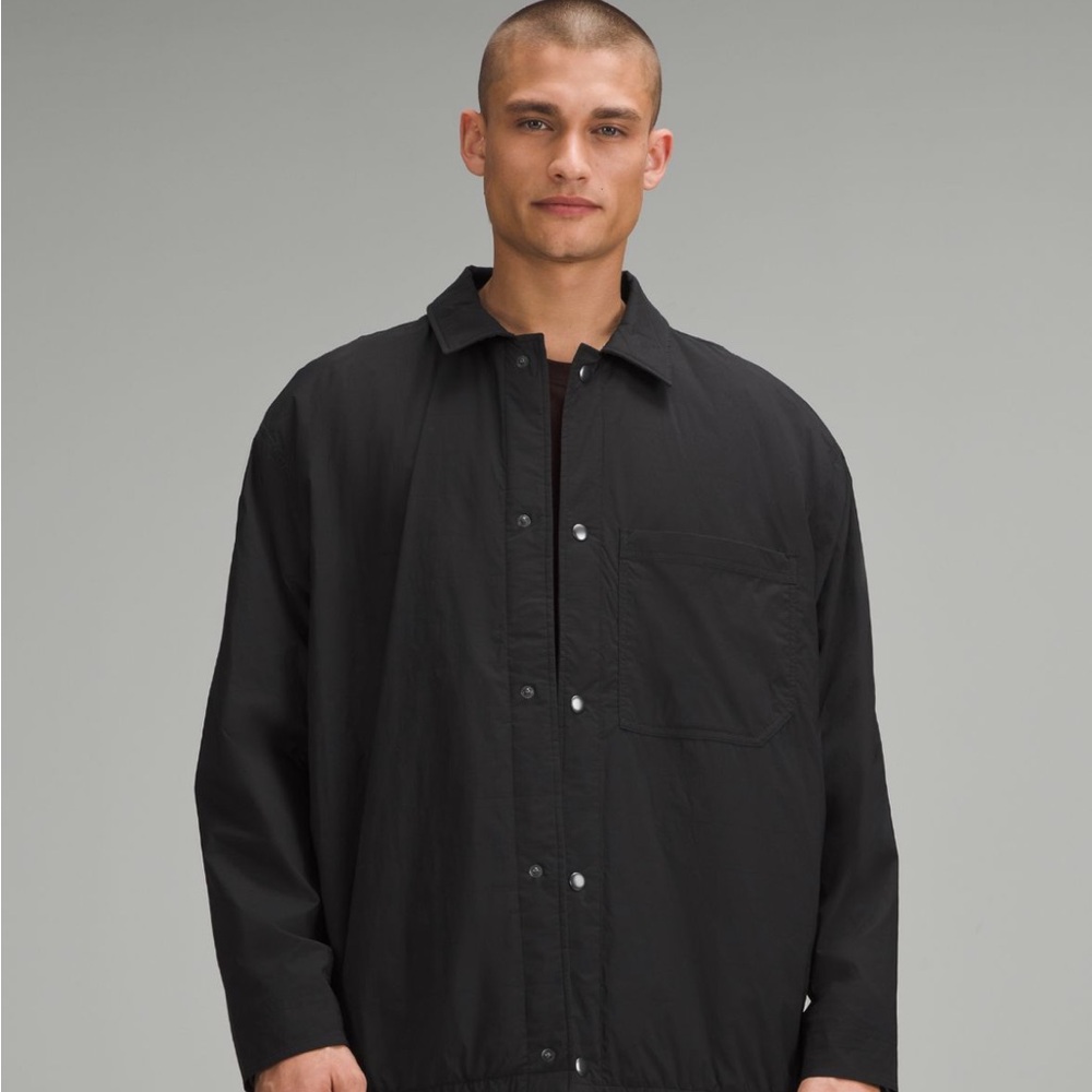 Lululemon Insulated Coaches Jacket Top Coat Black